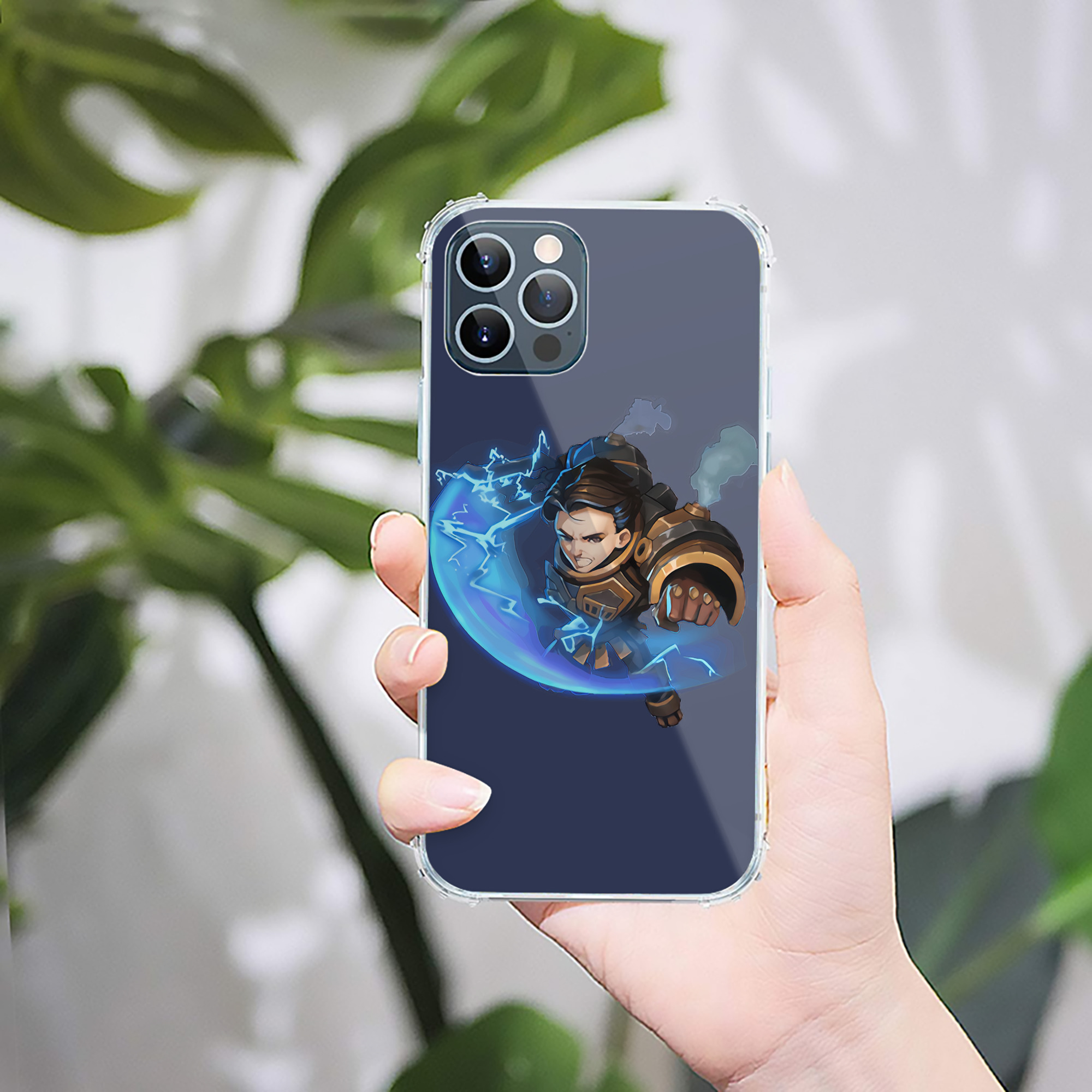 （画像用） リーグ・オブ・レジェンド League of Legends LOL 【iPhone 12シリーズ対応】透明スマホケース（クリアソフトケース）